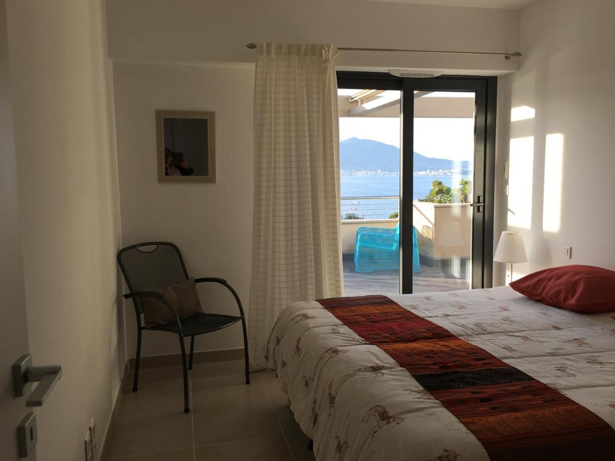 Vue Magnifique Sur Baie Ajaccio Porticcio (Corsica) Exterior foto