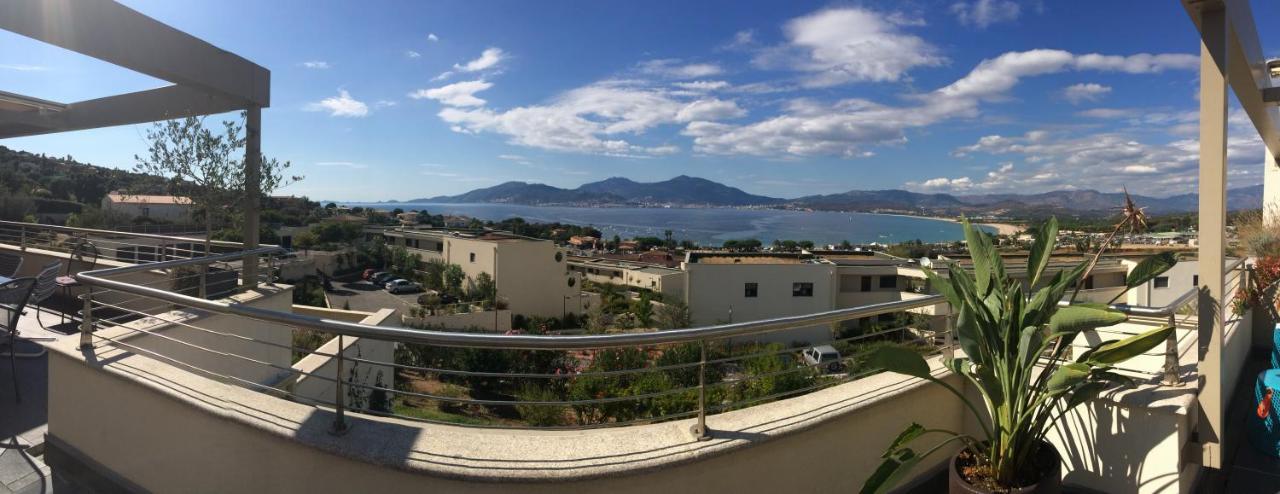 Vue Magnifique Sur Baie Ajaccio Porticcio (Corsica) Exterior foto